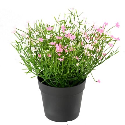 Künstliches Gänseblümchen-Arrangement, 20cm, UV-beständig, rosa