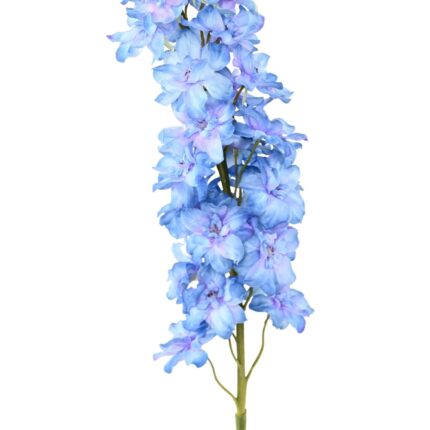 Künstliche Delphinie, hellblau, ca. 100cm hoch