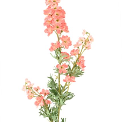 Künstliches Delphinium, pfirsich, ca. 86cm hoch