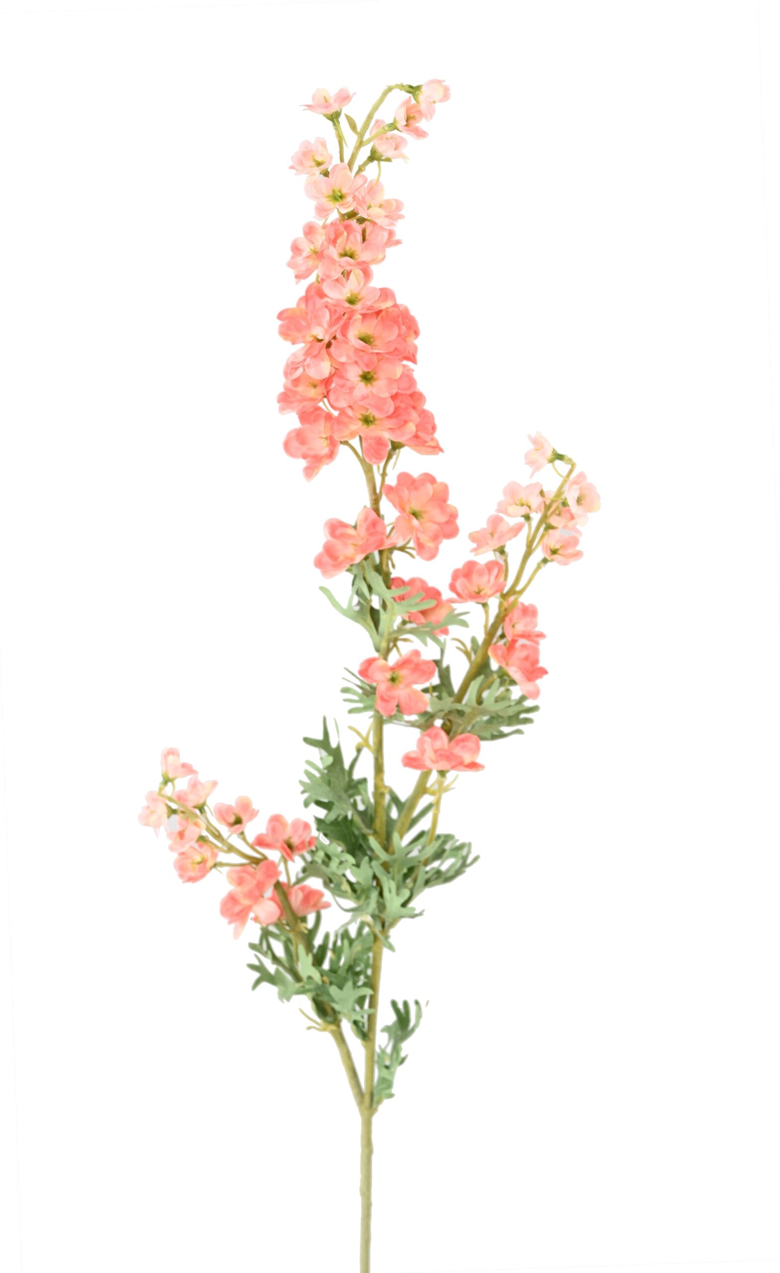 Künstliches Delphinium, pfirsich, ca. 86cm hoch 1 Künstliches Delphinium, pfirsich, ca. 86cm hoch