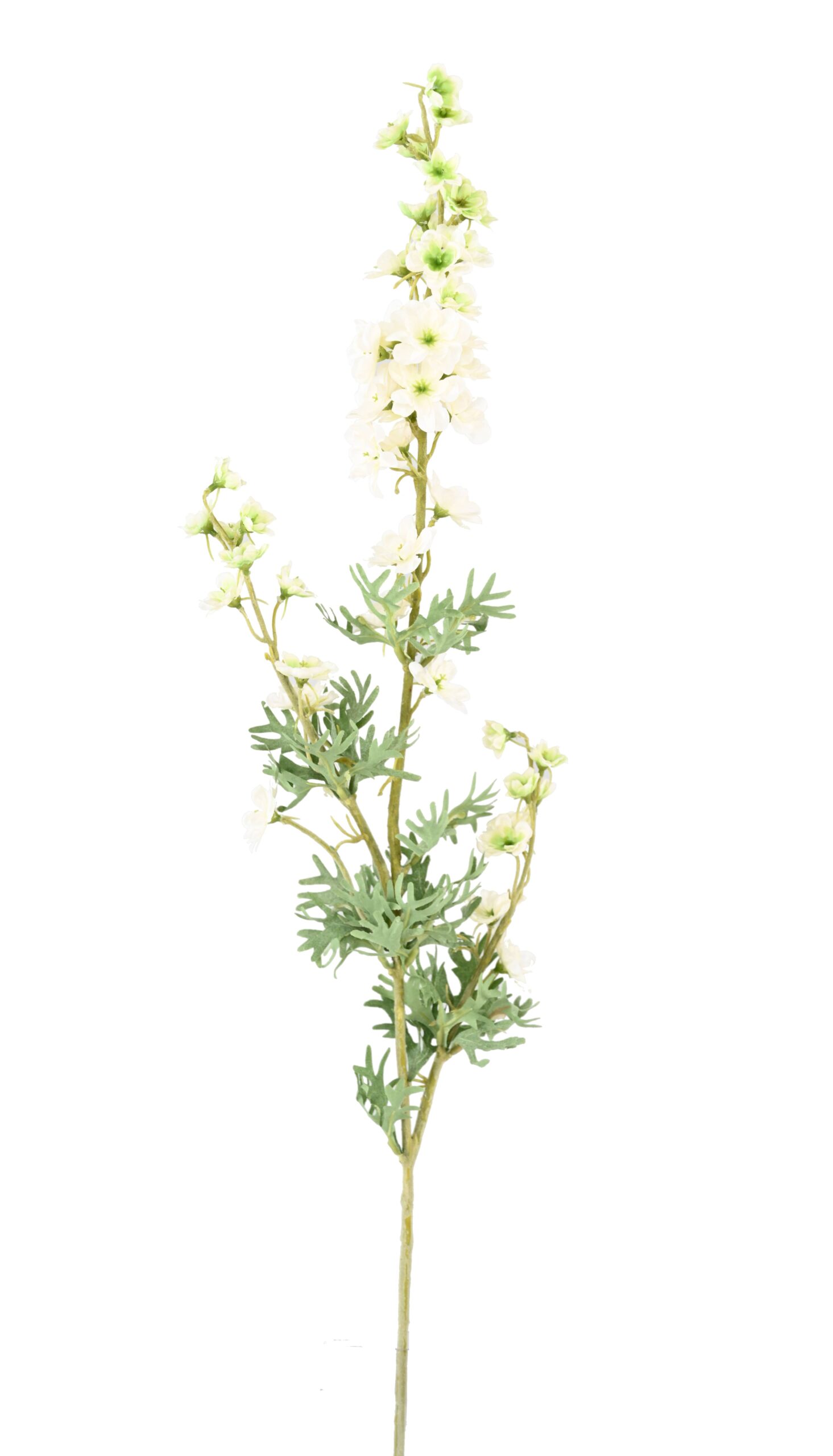 Künstliches Delphinium, weiß, ca. 86cm hoch 1 Künstliches Delphinium, weiß, ca. 86cm hoch