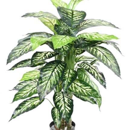 Künstliche Dieffenbachia, 100cm hoch, pflegeleicht
