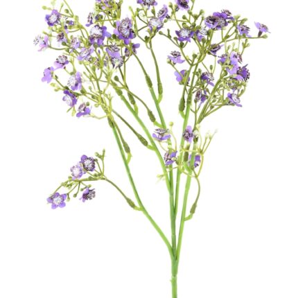 Künstliches Vergissmeinnicht, blau-lila, 50cm hoch