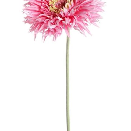 Künstliche Gerbera, pink, ca. 70cm hoch - Pflegeleicht!