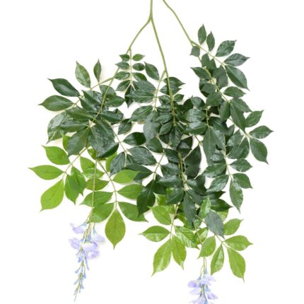 Künstlicher Wisteria Zweig, ca 100cm, lavendel