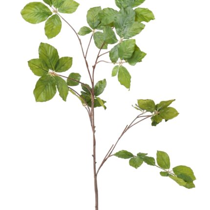 Künstlicher Hainbuchen Zweig, ca 102cm, grün
