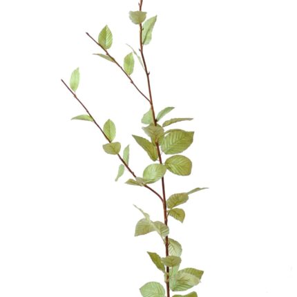 Künstlicher Hainbuchen-Zweig, ca 127cm, hellgrün