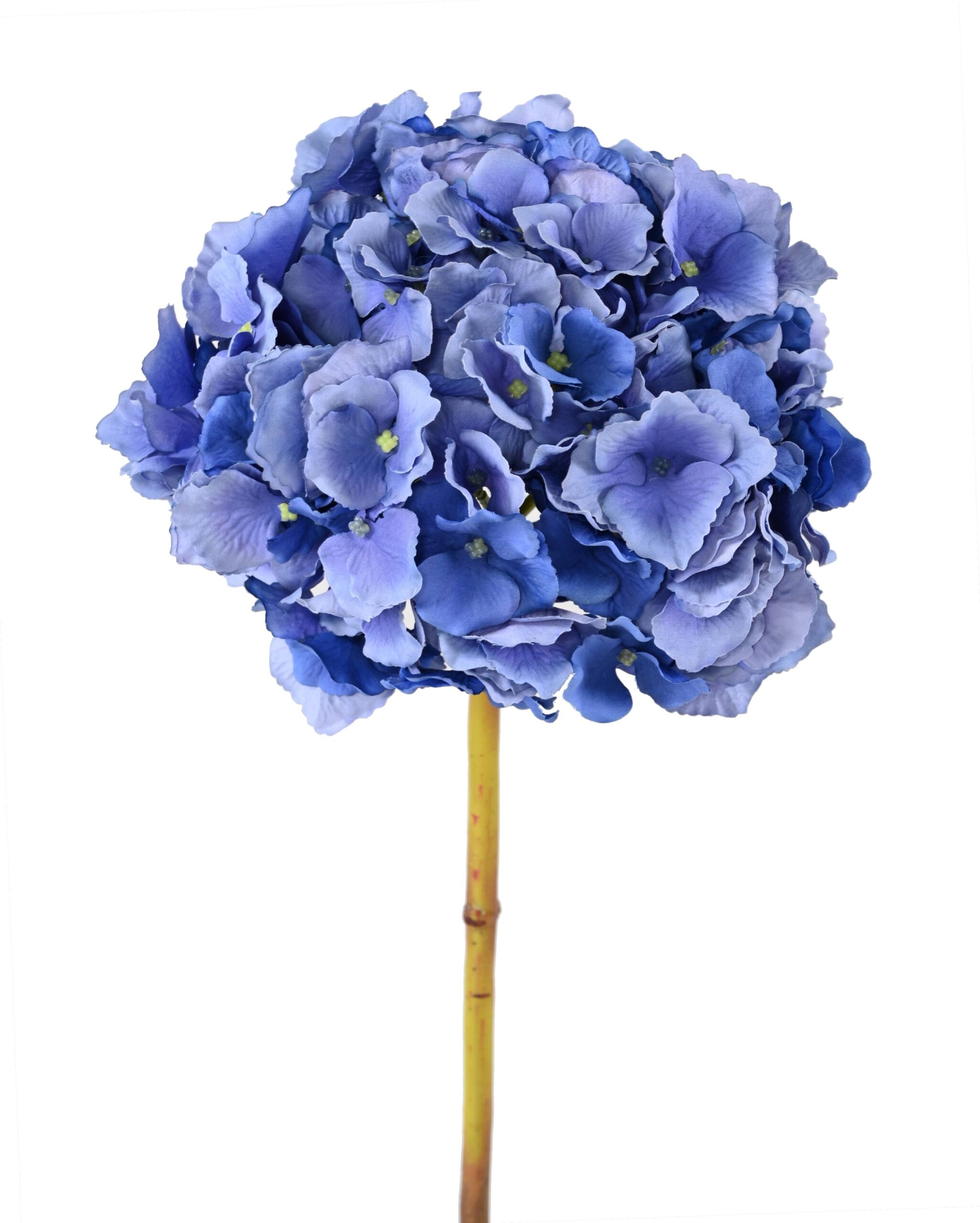 Künstliche Hortensie, blau, ca. 45cm hoch - pflegeleicht 1 Künstliche Hortensie, blau, ca. 45cm hoch - pflegeleicht