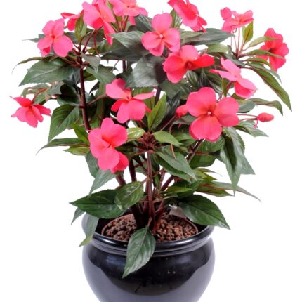 Künstliches Fleissiges Lieschen, ca 40cm, fuchsia