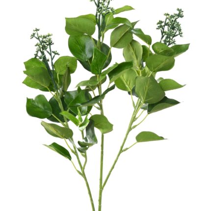 Künstliche Efeuranke mit Beeren, ca 60cm, grün