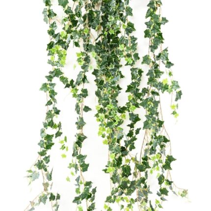 Künstliche Efeu Hängepflanze, ca. 200cm, mehrfarbig, textil