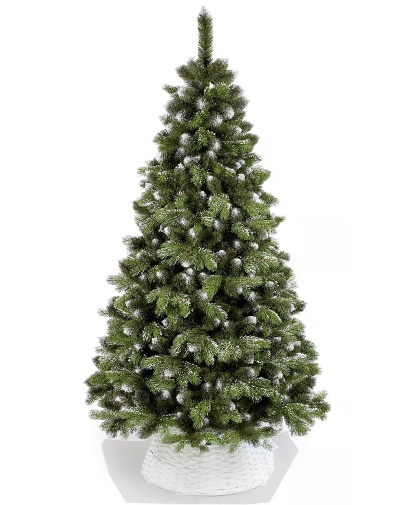 Rattan Weihnachtsbaumrock | Weihnachtsbaumständer-Abdeckung | - Korb in weiss- 50×65 cm 2 Rattan Weihnachtsbaumrock | Weihnachtsbaumständer-Abdeckung | - Korb in weiss- 50×65 cm – Bild 2