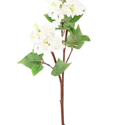 Künstliche Blumen, weiß, ca. 84cm hoch - Pflegeleicht!
