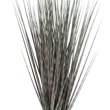 Künstlicher Miscanthus Zebrina, 120cm hoch, grün-braun