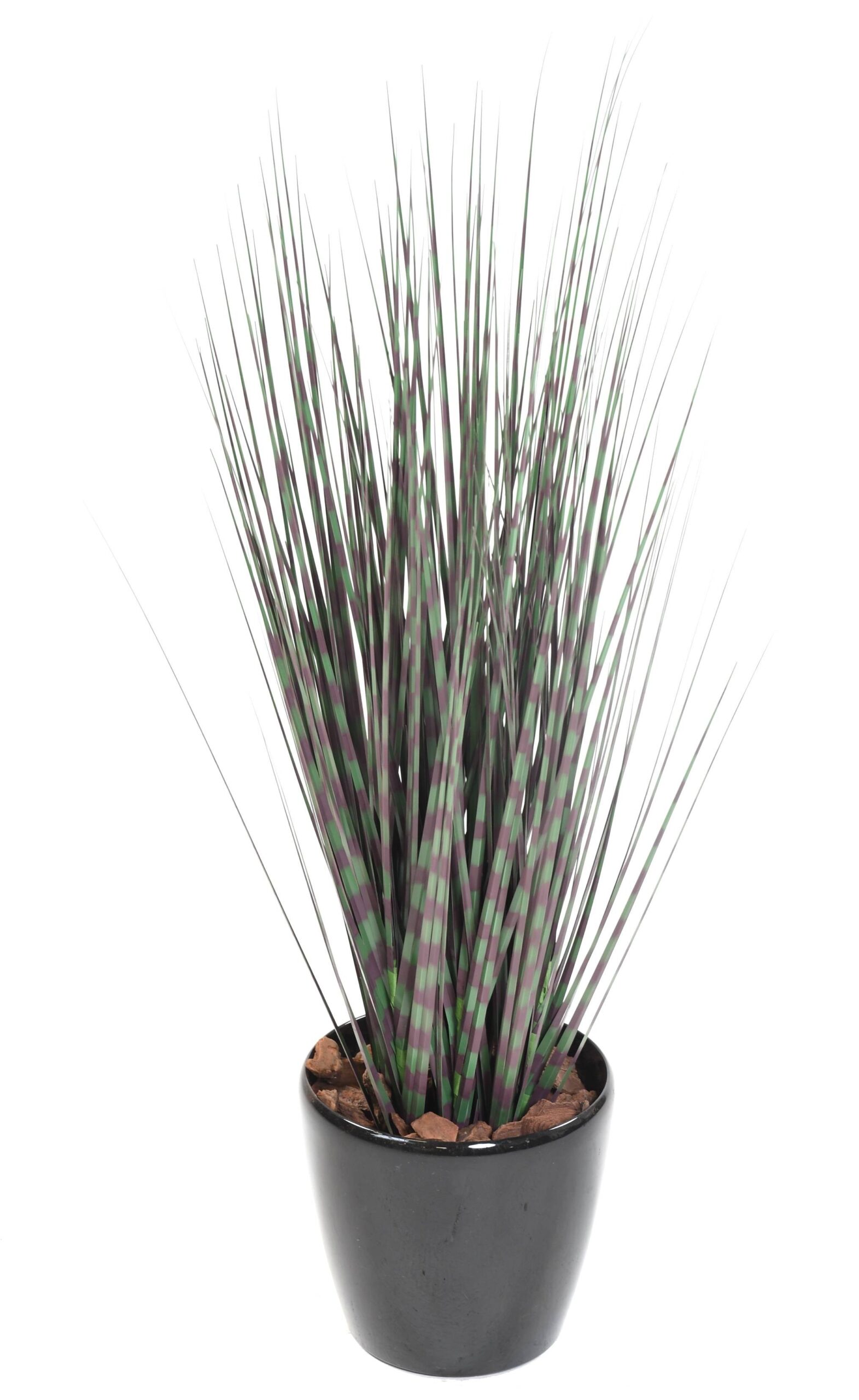 Künstlicher Miscanthus Zebrina, 120cm hoch, grün 1 Künstlicher Miscanthus Zebrina, 120cm hoch, grün