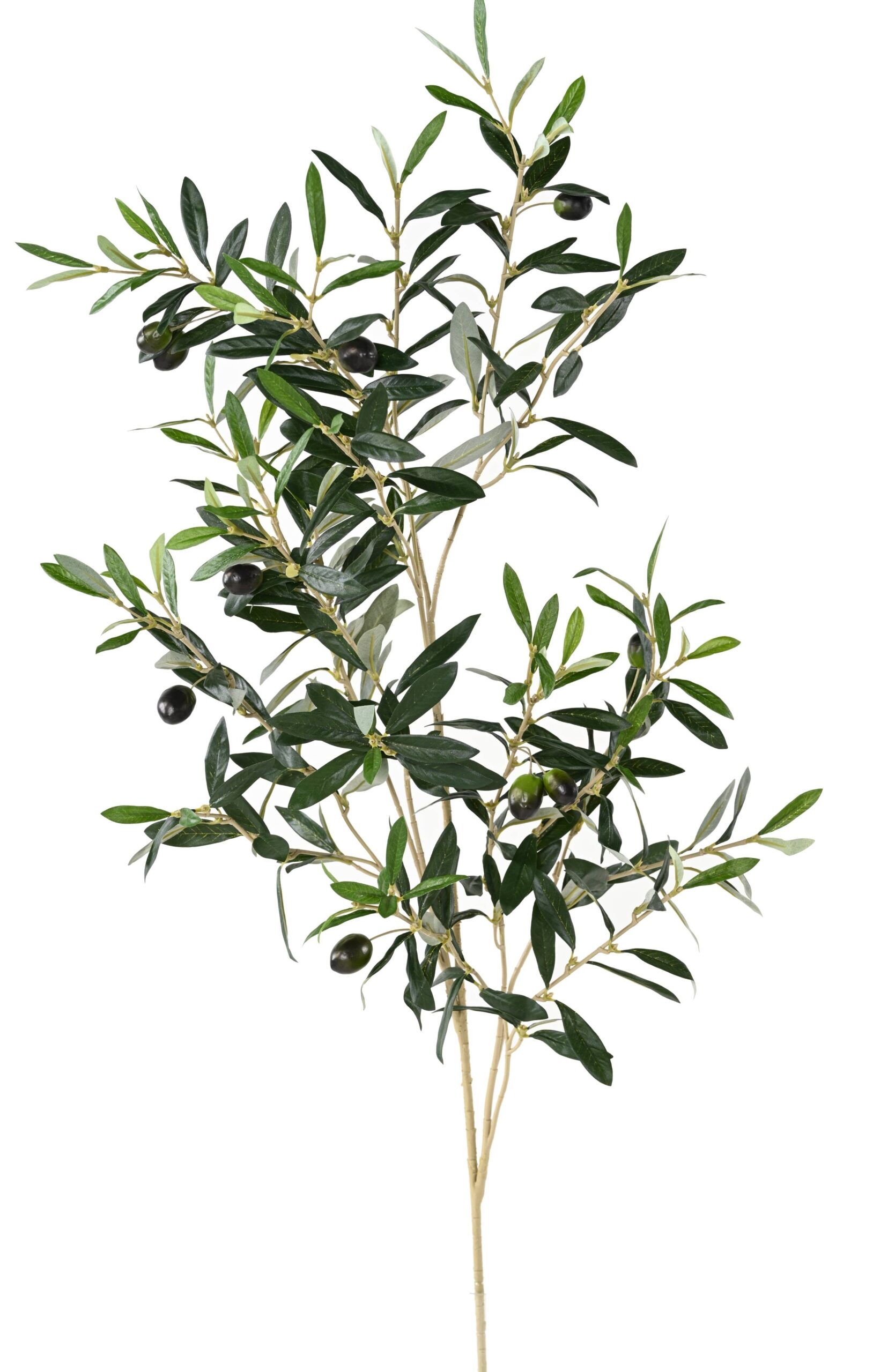 Künstlicher Olivenzweig, ca 109cm, grün 1 Künstlicher Olivenzweig, ca 109cm, grün