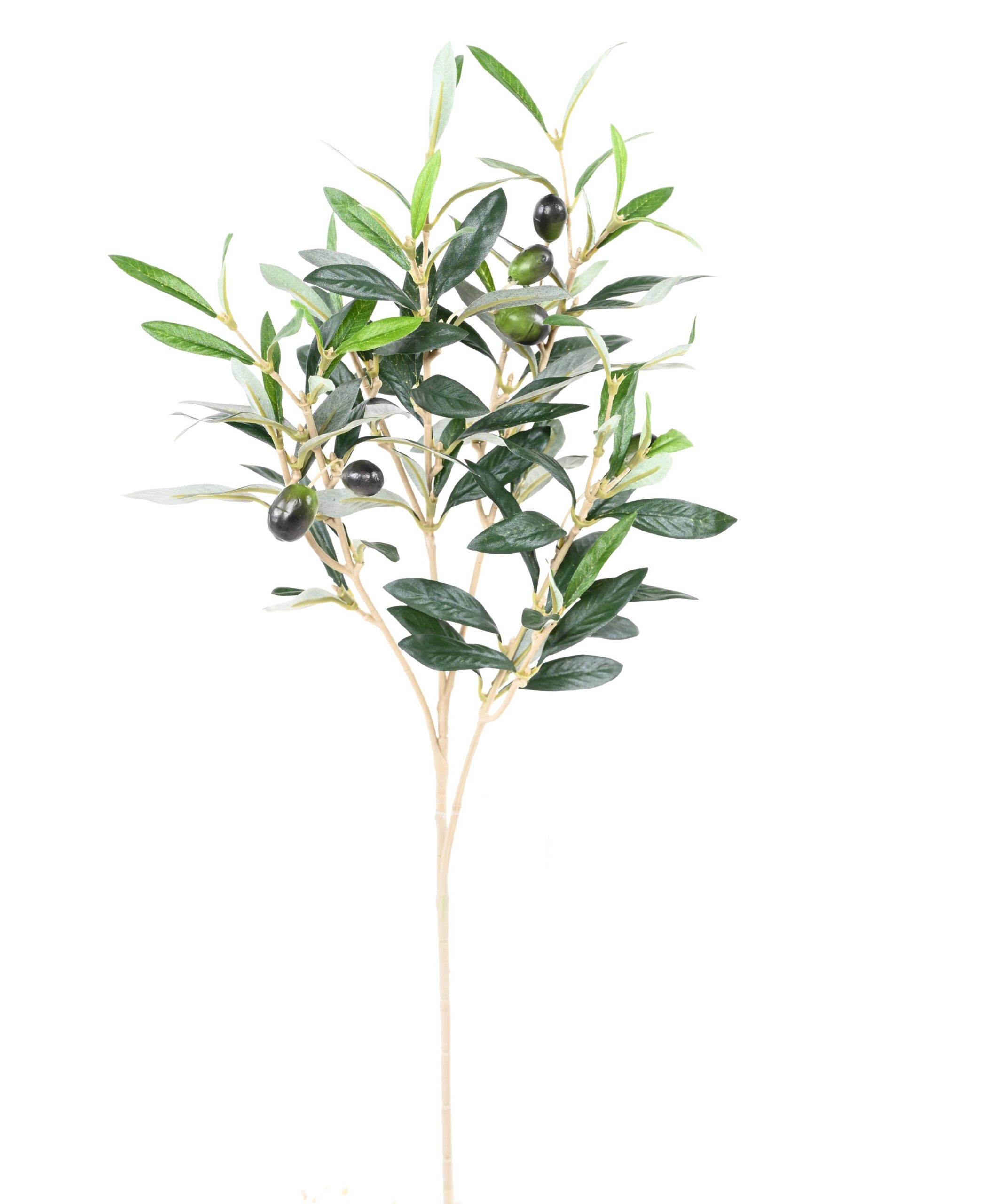 Künstlicher Olivenzweig, ca 54cm, grün 1 Künstlicher Olivenzweig, ca 54cm, grün