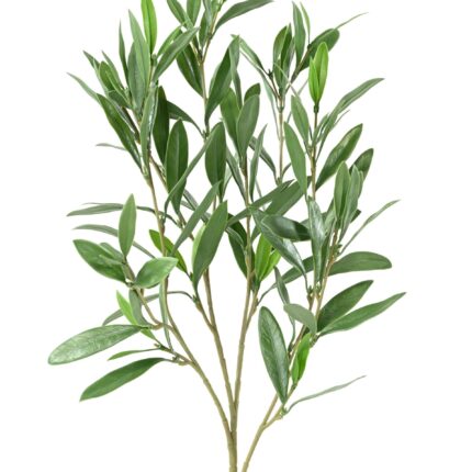 Künstlicher Olivenzweig, ca 60cm, UV-beständig, grün