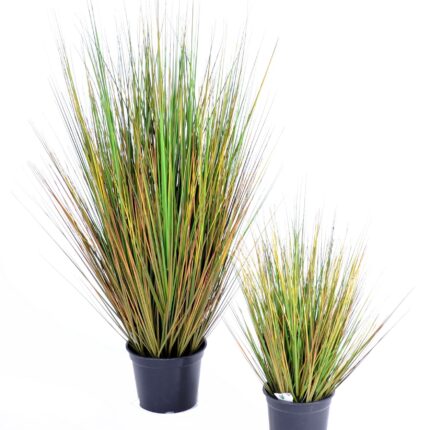 Künstliches Gras in Grün-Gelb, 55 cm hoch