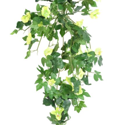 Künstlicher Petunien-Hängebusch, ca 75cm, gelb