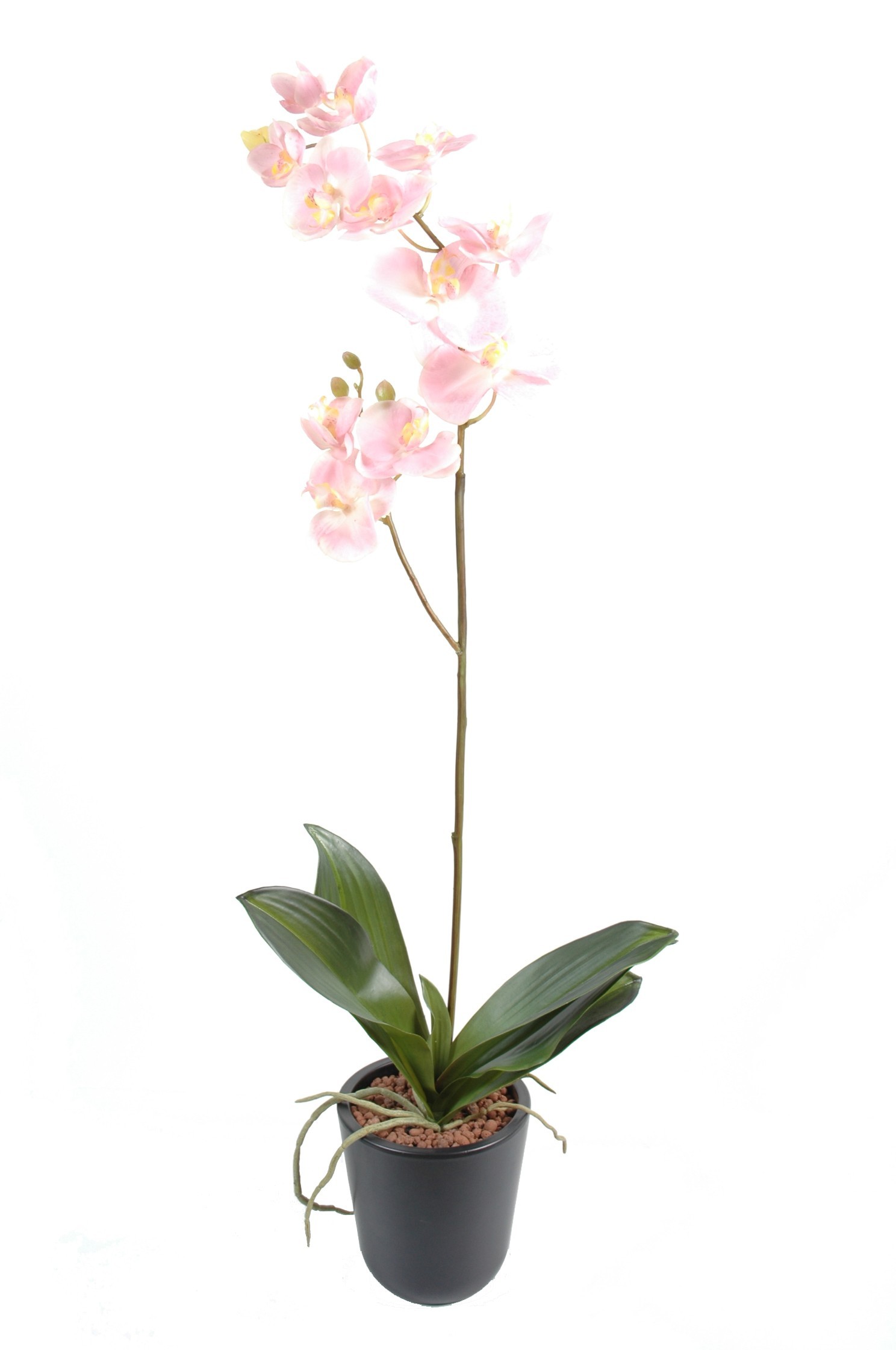 Künstlicher Phalaenopsis Zweig, ca 90cm, hellrosa 1 Künstlicher Phalaenopsis Zweig, ca 90cm, hellrosa