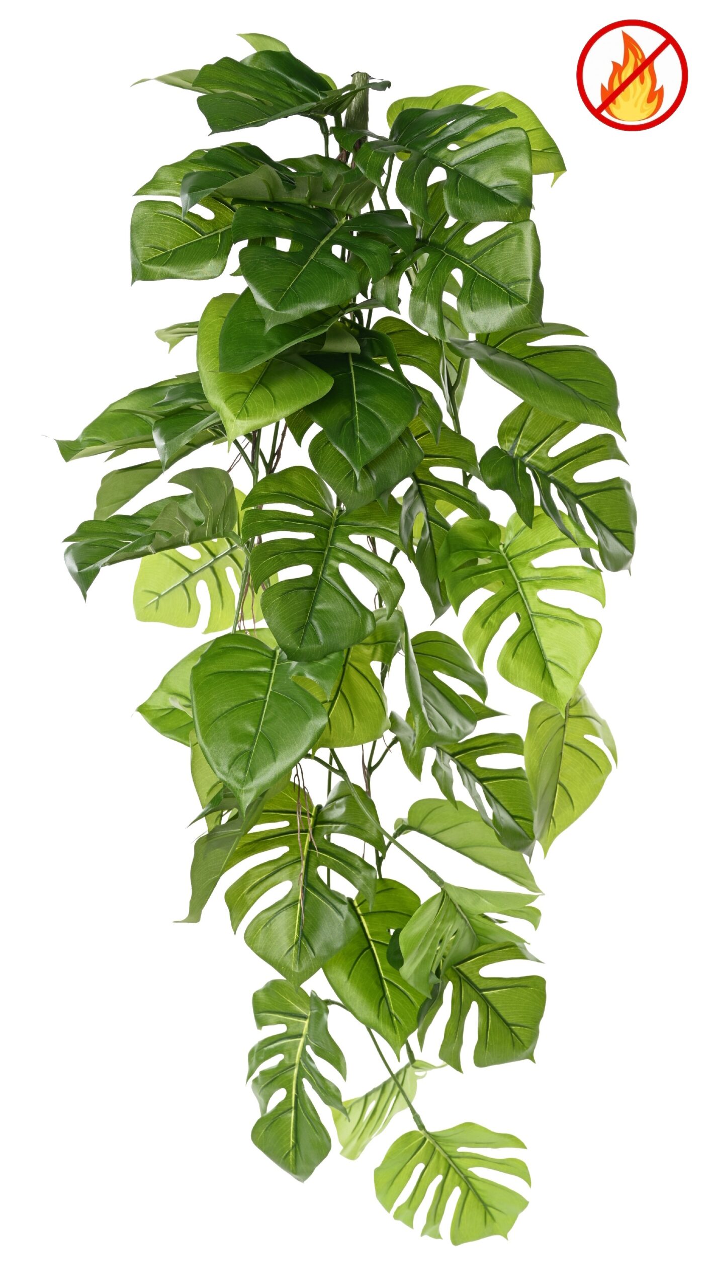 Künstlicher Philodendron Monstera Hängender Busch, ca. 120cm 1 Künstlicher Philodendron Monstera Hängender Busch, ca. 120cm