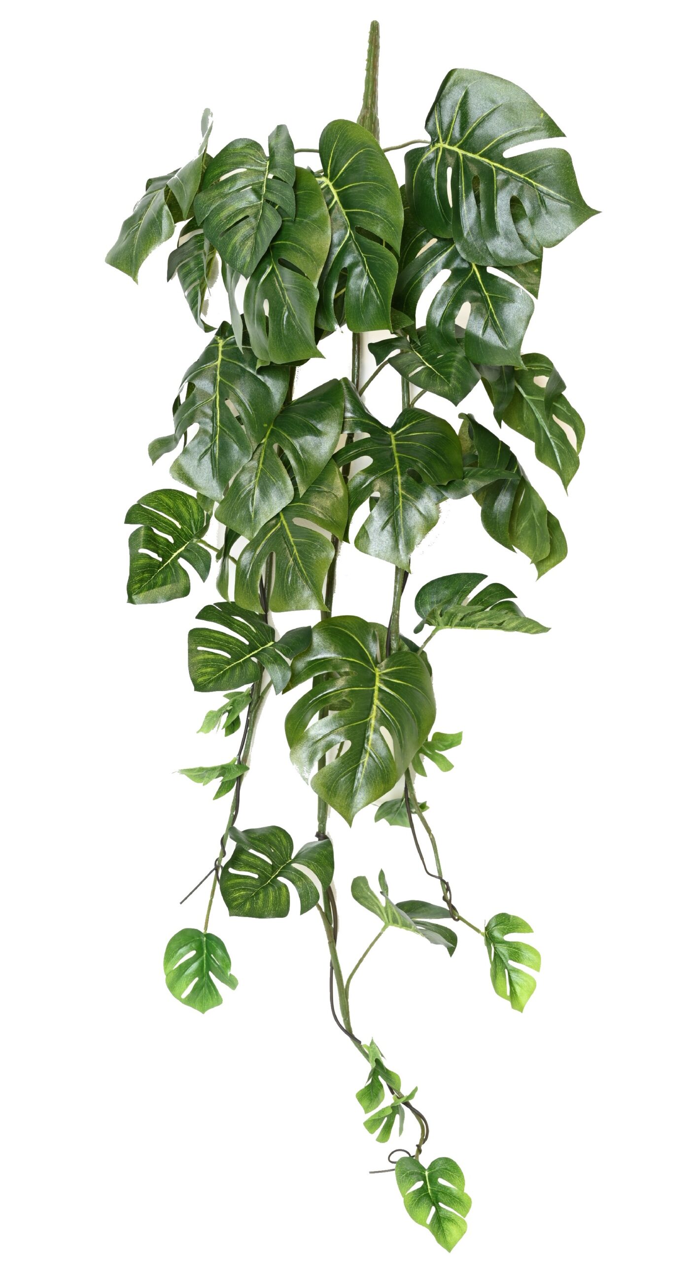 Künstlicher Philodendron Monstera Hängender Busch, ca. 120cm 1 Künstlicher Philodendron Monstera Hängender Busch, ca. 120cm