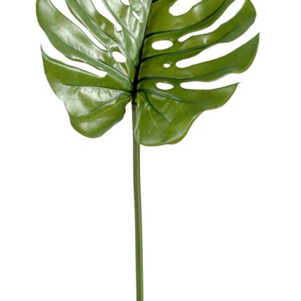 Künstlicher Philodendron Monstera Zweig, ca 75cm, grün