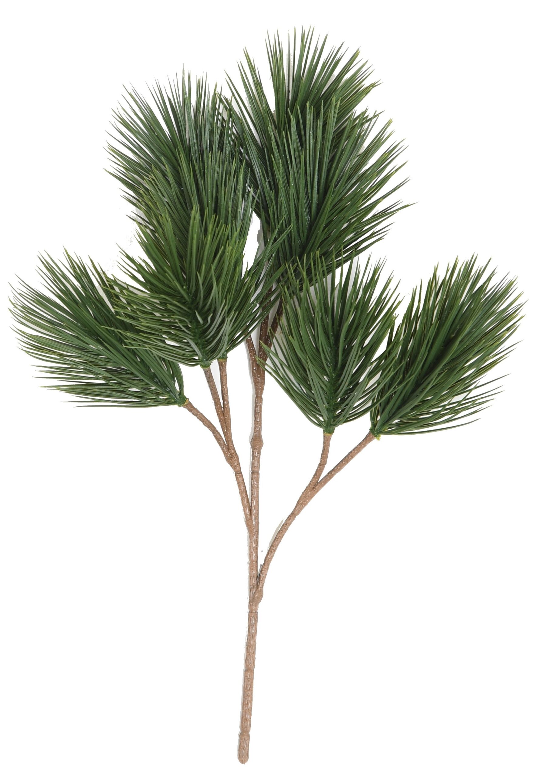 Künstlicher Kieferzweig, ca 38cm, grün 1 Künstlicher Kieferzweig, ca 38cm, grün