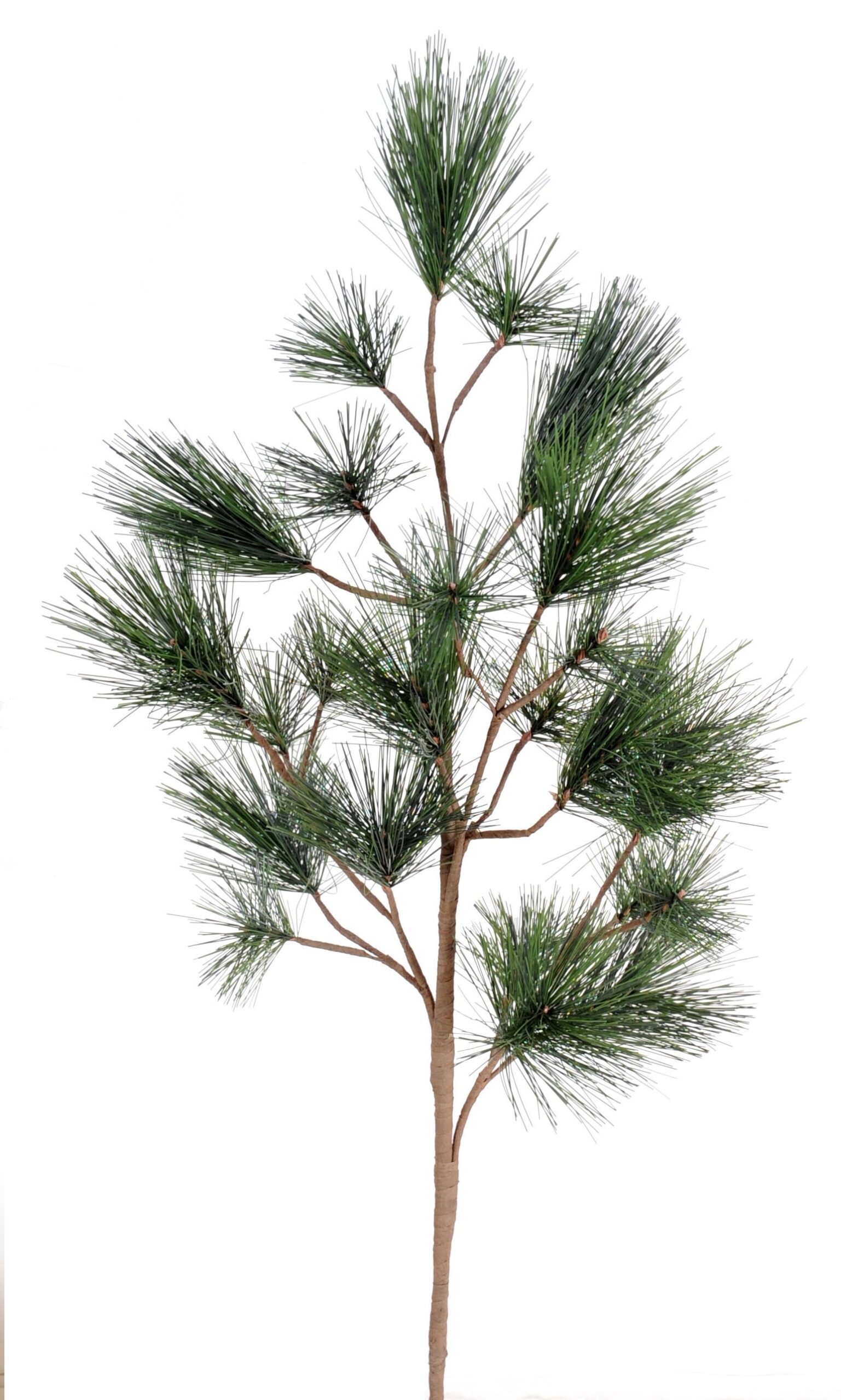 Künstlicher Kieferzweig, ca 80cm, grün 1 Künstlicher Kieferzweig, ca 80cm, grün