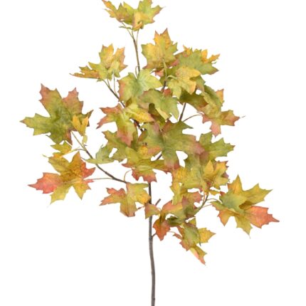 Künstlicher Platanen-Zweig, ca 120cm, grün