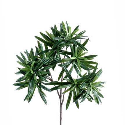 Künstlicher Podocarpus Zweig, ca 35cm, grün