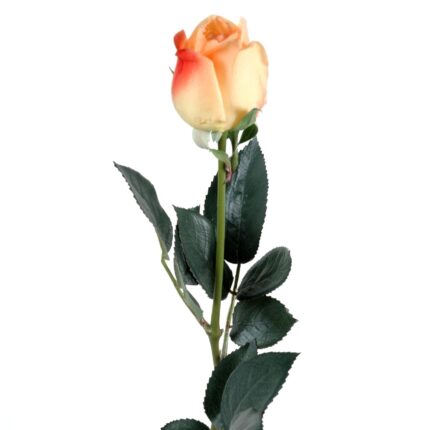 Künstliche Knopfrose, gelb, ca. 60cm hoch