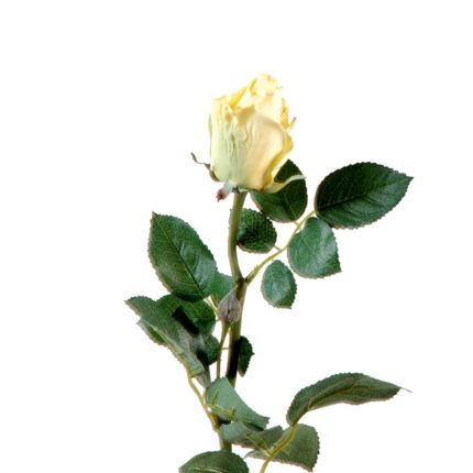 Künstliche Blume "Joey", gelbe Knospe, ca. 67cm hoch