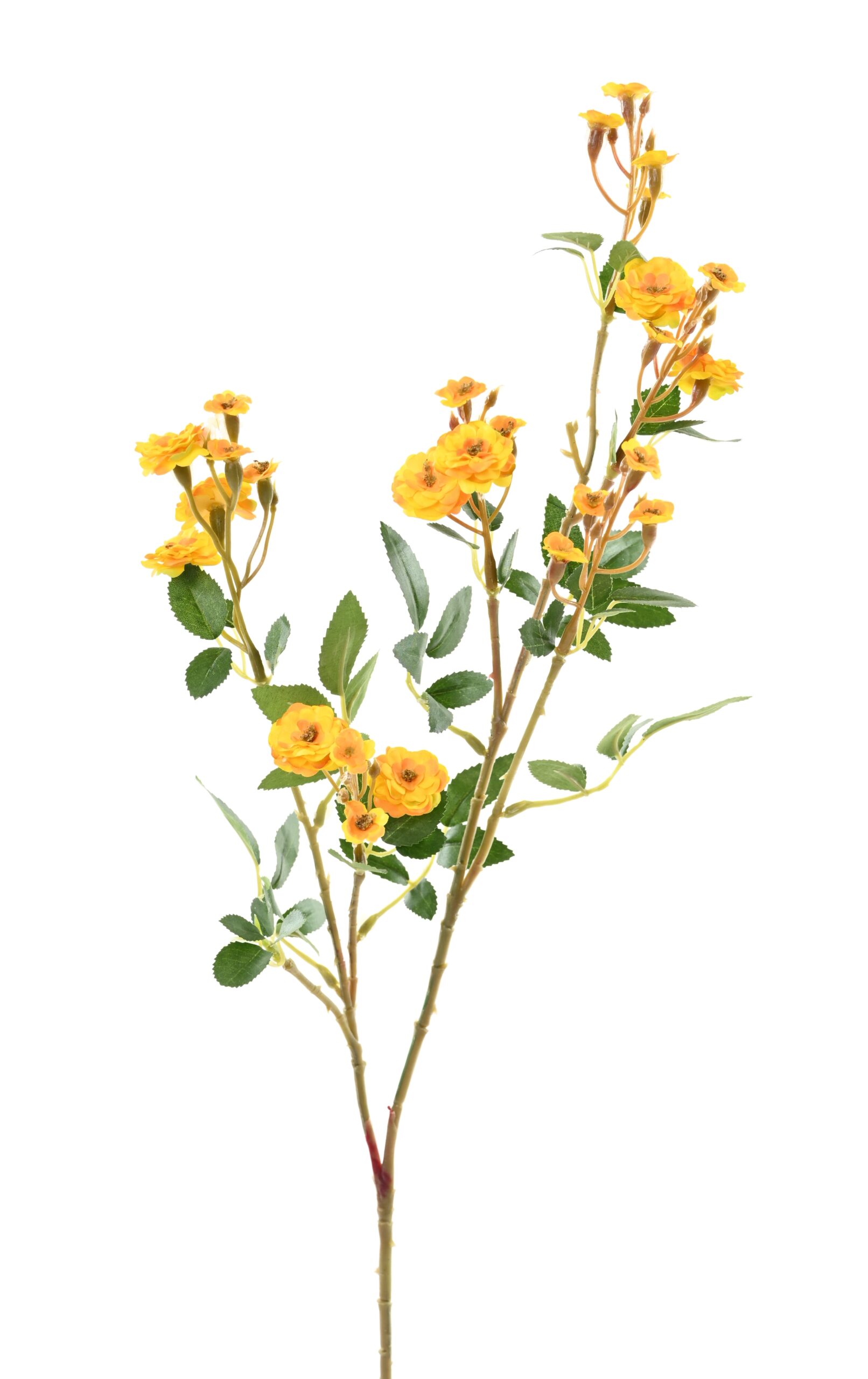 Künstliche Rose, gelb, ca. 77cm hoch - Pflegeleicht & Elegant 1 Künstliche Rose, gelb, ca. 77cm hoch - Pflegeleicht & Elegant