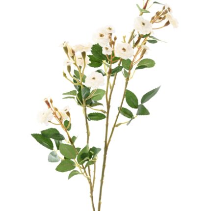 Künstliche Rose, rot, ca. 77cm hoch – Pflegeleicht & Elegant