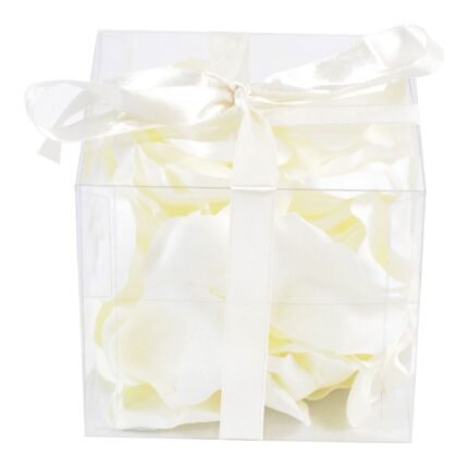 Künstliche Rosenblüten, weiß, ca. 10cm hoch - Pflegeleicht!