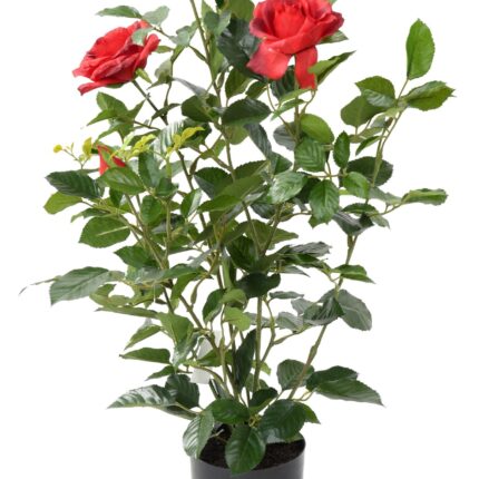 Künstliche Rote Königrose, ca 60cm, rot