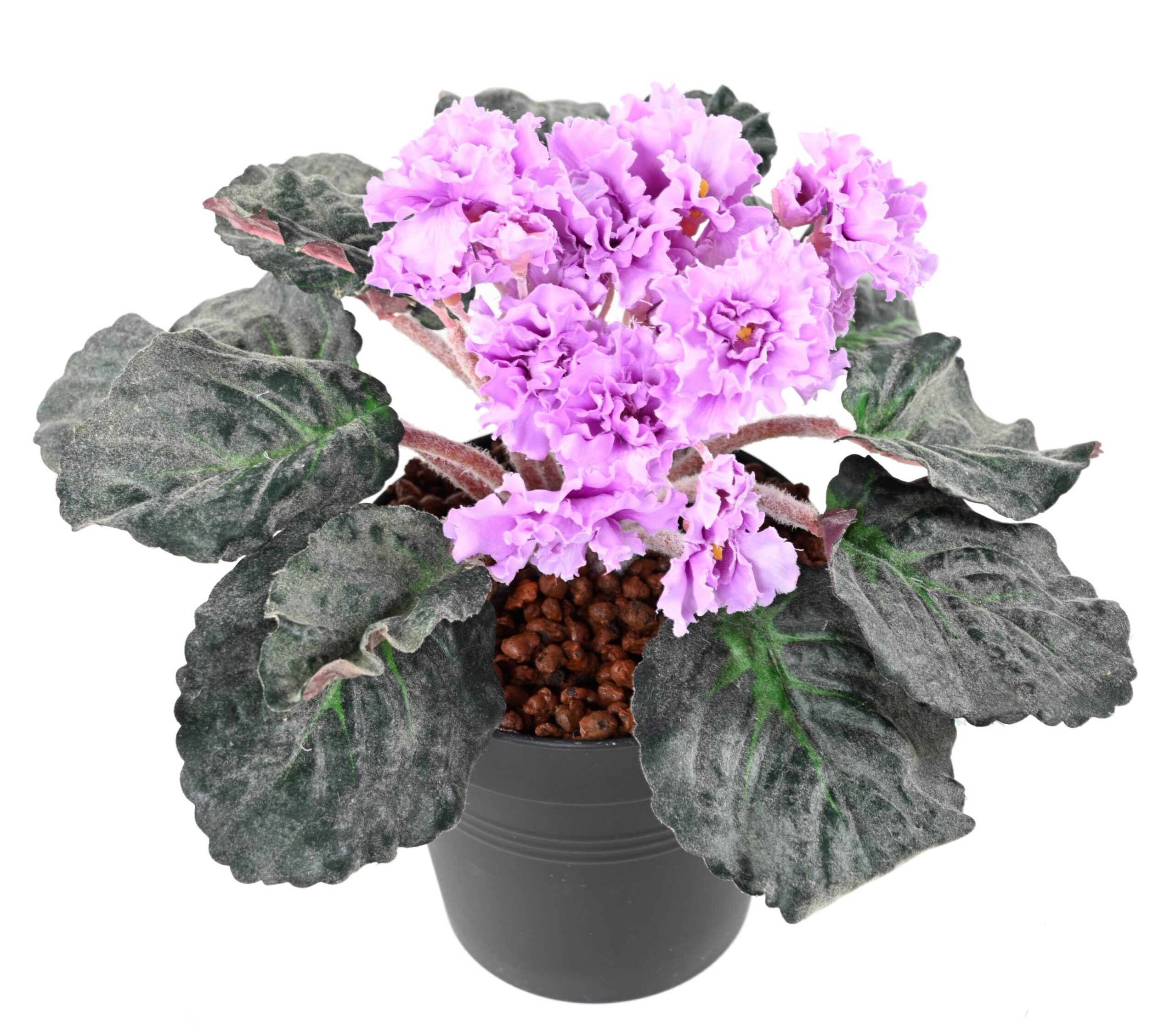 Künstliches Usambaraveilchen, ca 30cm, violett 1 Künstliches Usambaraveilchen, ca 30cm, violett