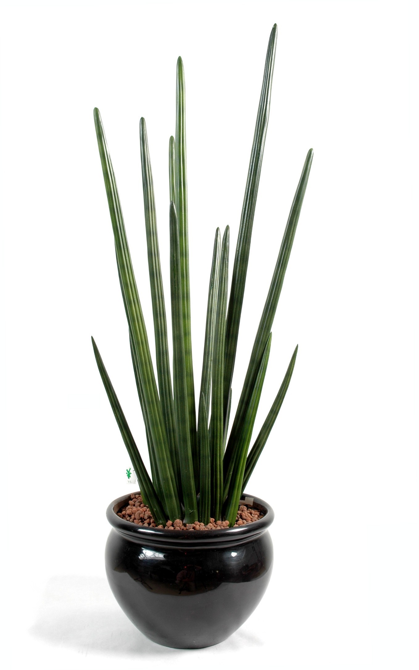 Künstliche Sansevieria, 90cm hoch, pflegeleicht, grün 1 Künstliche Sansevieria, 90cm hoch, pflegeleicht, grün