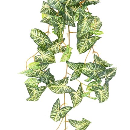 Künstlicher Syngonium Hängender Busch, ca. 110cm