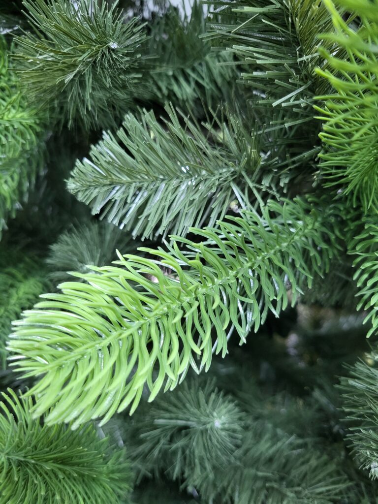 Künstlicher Weihnachtsbaum Weißtanne PE/PVC, ca. 170cm 3 Künstlicher Weihnachtsbaum Weißtanne PE/PVC, ca. 170cm – Bild 3