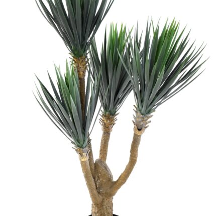 Künstliche Yucca: Pflegeleichte Raumdeko, 120cm hoch