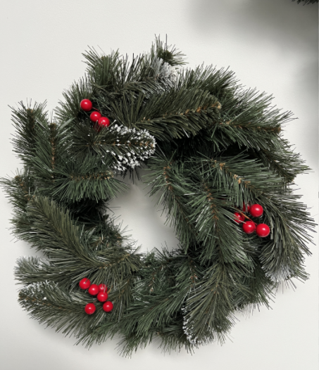 Künstlicher Kranz „Iza“ – PVC, ca. 45cm Durchmesser 1 Künstlicher Kranz „Iza“ – PVC, ca. 45cm Durchmesser