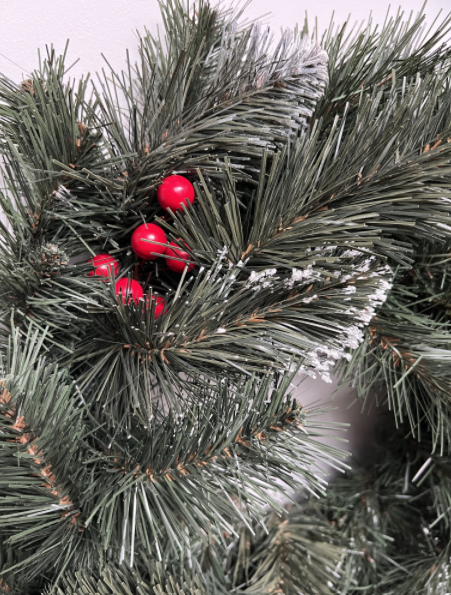 Künstlicher Kranz „Iza“ – PVC, ca. 45cm Durchmesser 2 Künstlicher Kranz „Iza“ – PVC, ca. 45cm Durchmesser – Bild 2