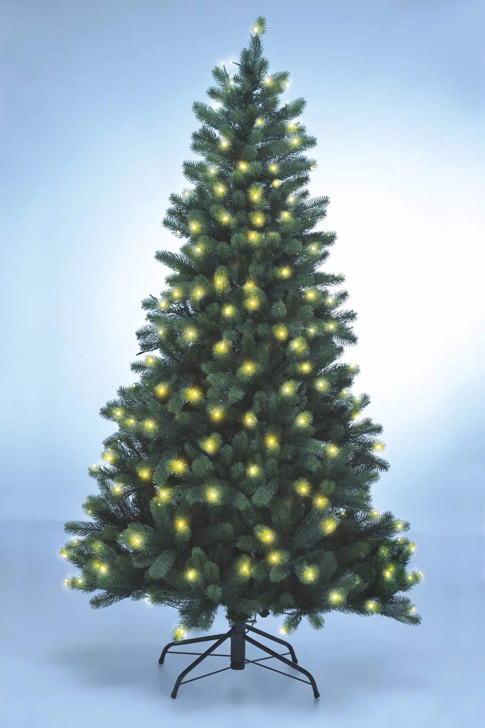 Spritzguss Blautanne mit LED-Beleuchtung, ca. 180cm 1 Spritzguss Blautanne mit LED-Beleuchtung, ca. 180cm