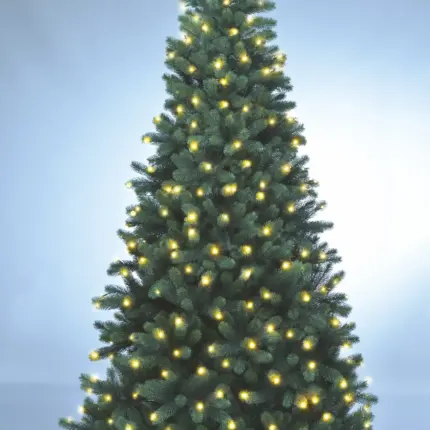 Spritzguss Blautanne mit LED-Beleuchtung, ca. 210cm